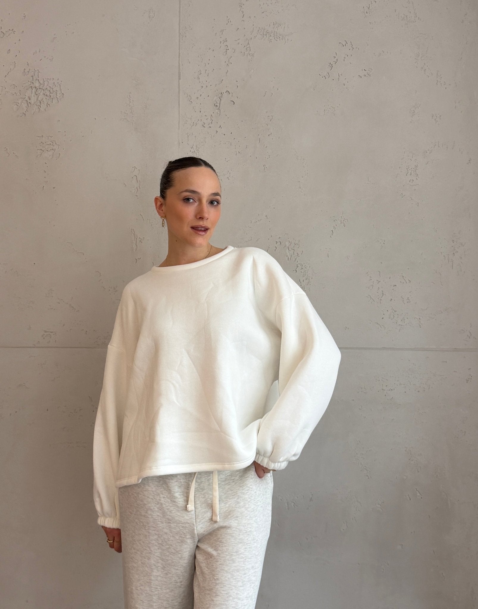 Sweatshirt "Mommy" mit Rückenprint (Flock) - Switch - Fashion