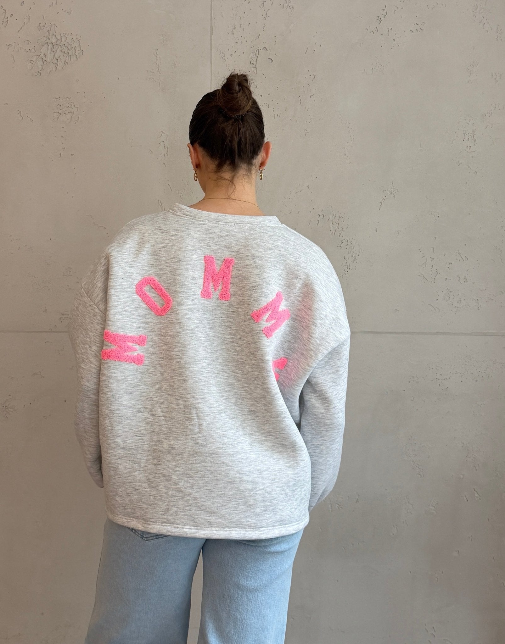 Sweatshirt "Mommy" mit Rückenprint (Flock) - Switch - Fashion