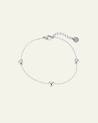 Tri - Heart Edelstahl Armband – Triple Love für dein Handgelenk - Switch - Fashion