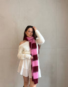 XXL Schal mit breiten Streifen & Extra Lang - Switch - Fashion